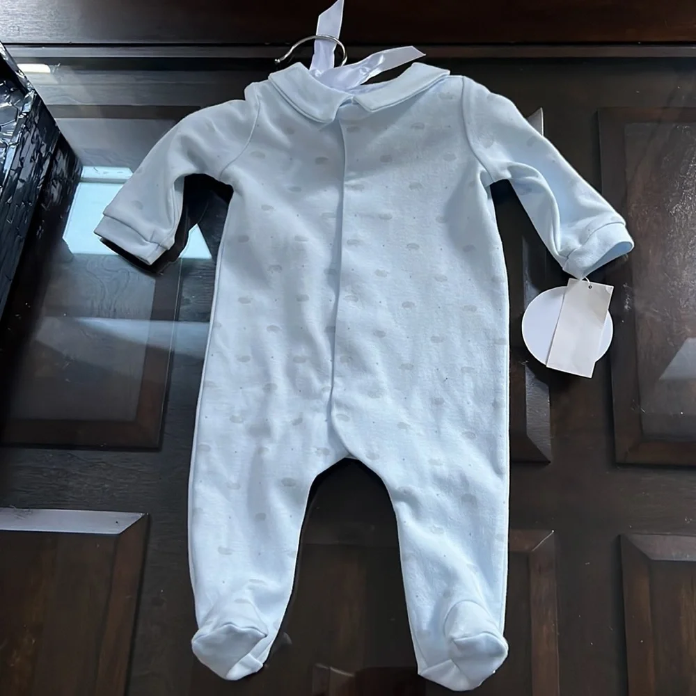 Bundle of Edgehill Collection Preemie And Newborn Coveralls. - Picture 6 of 8
